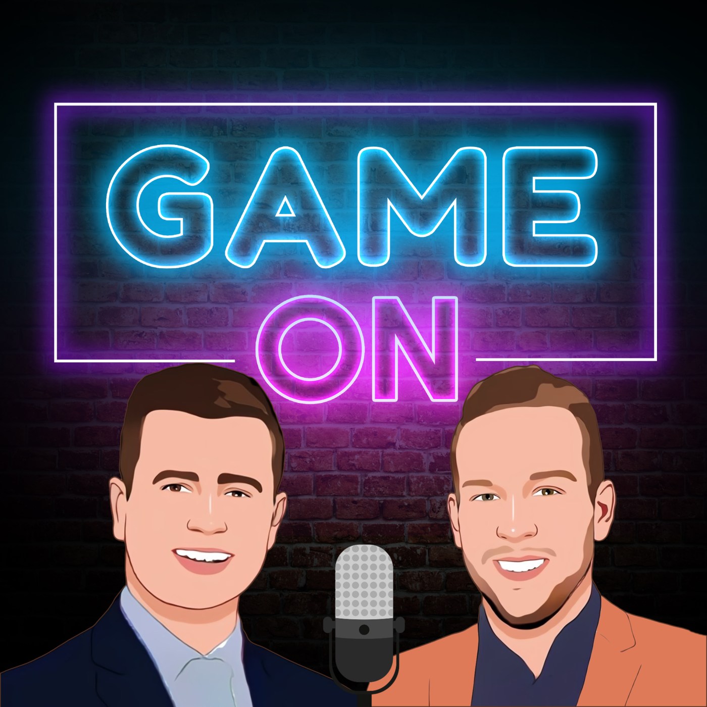 Game On Guys Square Logo